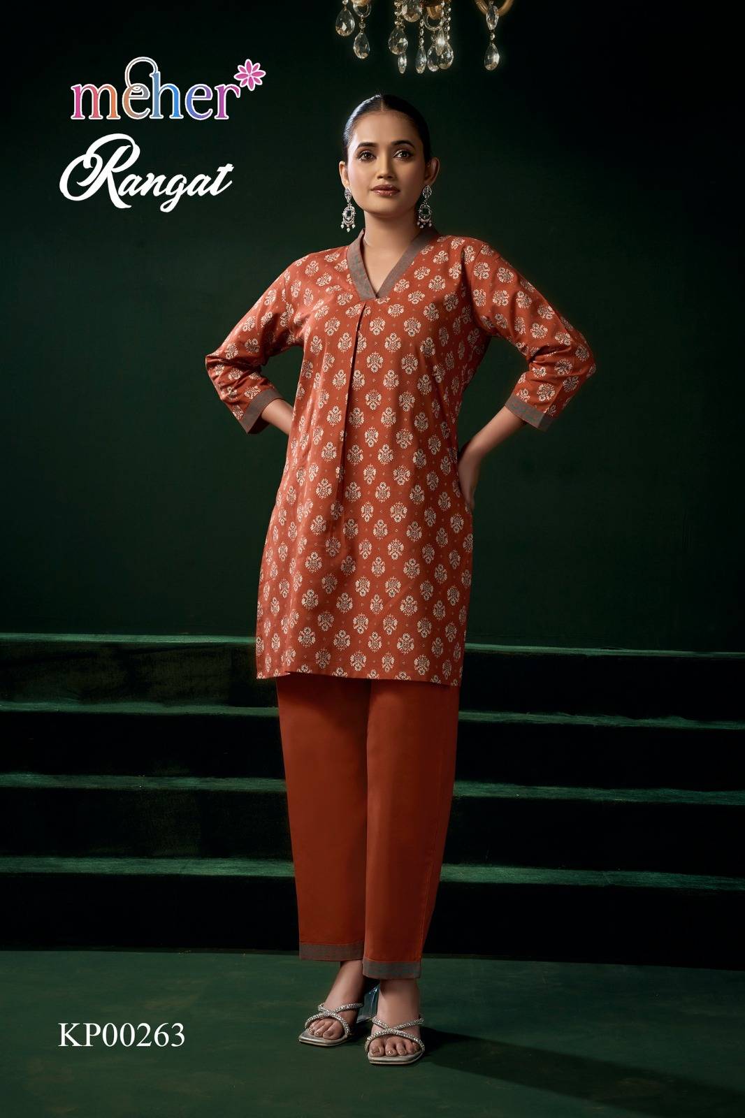 MEHER COTTON FLEX PRINTED CO-ORD SET WHOLESALE INDIA
